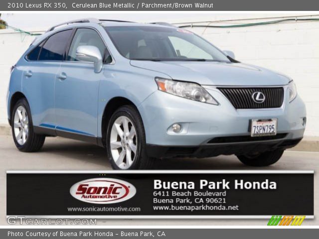 2010 Lexus RX 350 in Cerulean Blue Metallic