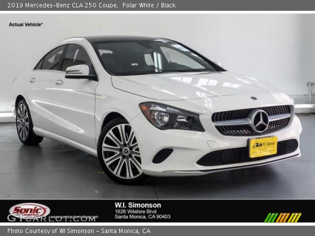 2019 Mercedes-Benz CLA 250 Coupe in Polar White