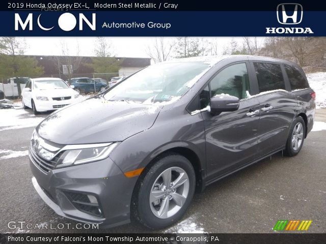 2019 Honda Odyssey EX-L in Modern Steel Metallic