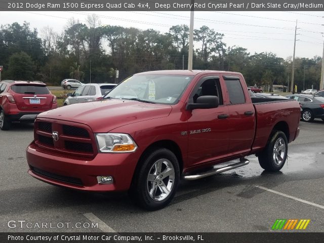 2012 Dodge Ram 1500 Express Quad Cab 4x4 in Deep Cherry Red Crystal Pearl