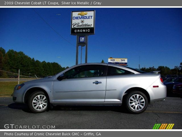 2009 Chevrolet Cobalt LT Coupe in Silver Ice Metallic