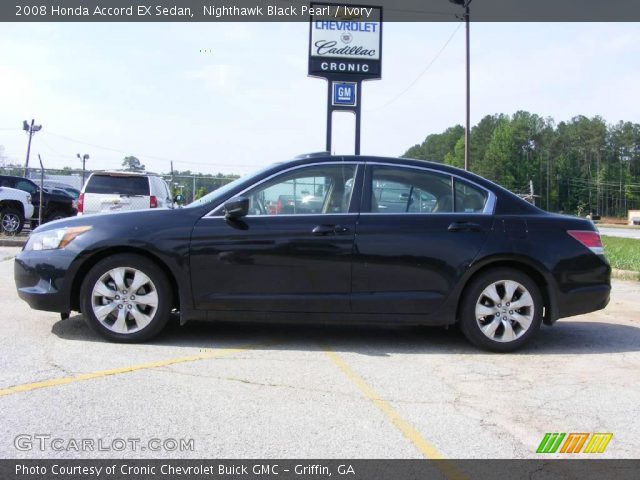 2008 Honda Accord EX Sedan in Nighthawk Black Pearl