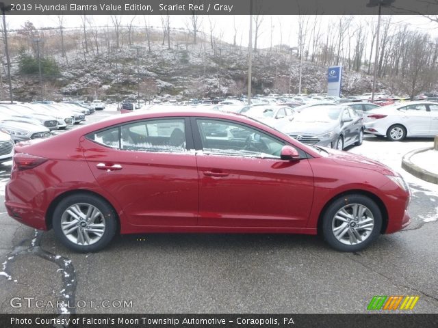 2019 Hyundai Elantra Value Edition in Scarlet Red