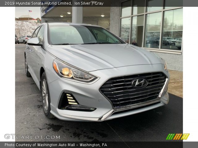 2019 Hyundai Sonata Hybrid Limited in Ion Silver