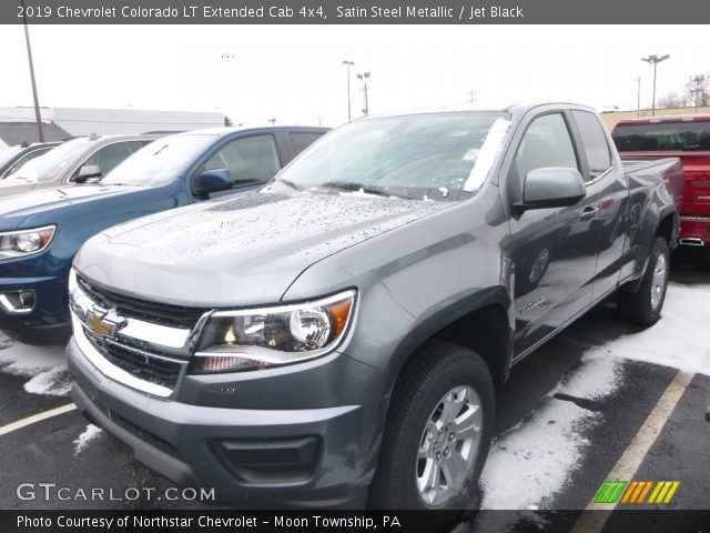 2019 Chevrolet Colorado LT Extended Cab 4x4 in Satin Steel Metallic