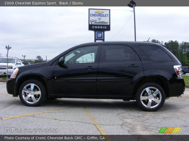 2009 Chevrolet Equinox Sport in Black