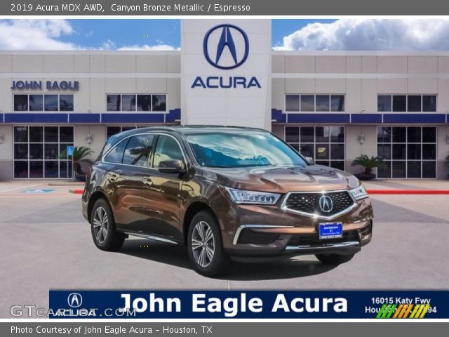 2019 Acura MDX AWD in Canyon Bronze Metallic