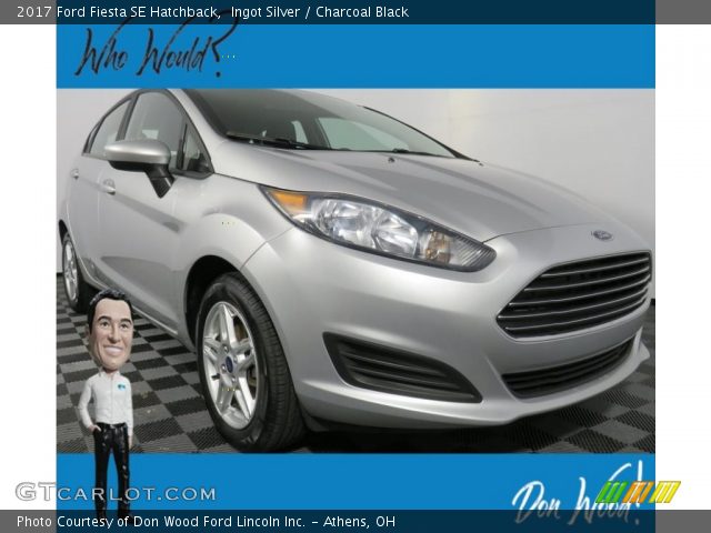 2017 Ford Fiesta SE Hatchback in Ingot Silver