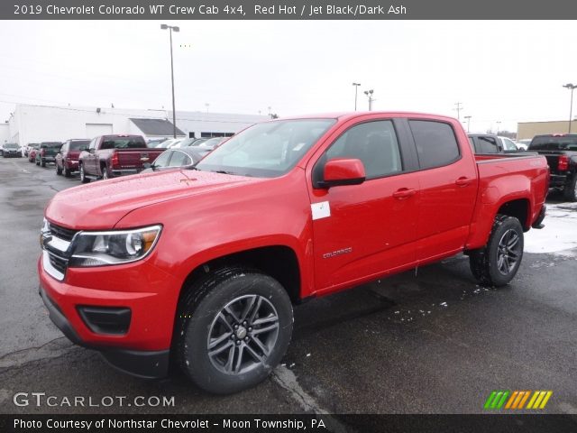 2019 Chevrolet Colorado WT Crew Cab 4x4 in Red Hot