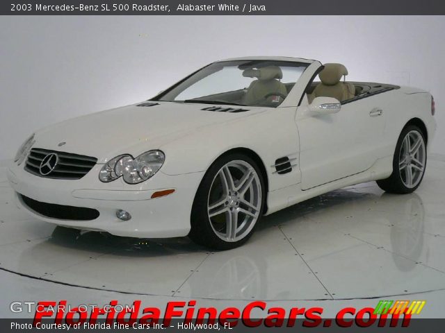 2003 Mercedes-Benz SL 500 Roadster in Alabaster White