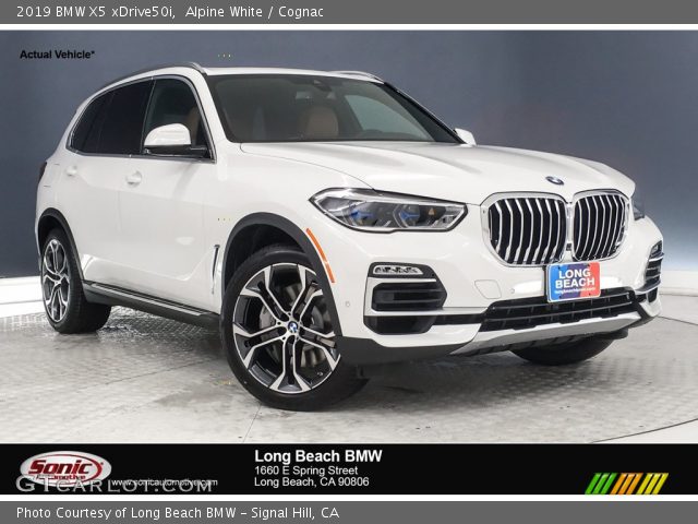 2019 BMW X5 xDrive50i in Alpine White