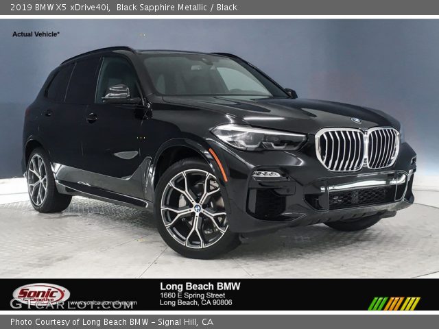 2019 BMW X5 xDrive40i in Black Sapphire Metallic
