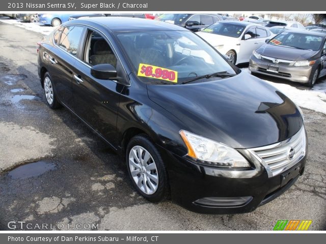2013 Nissan Sentra SV in Super Black