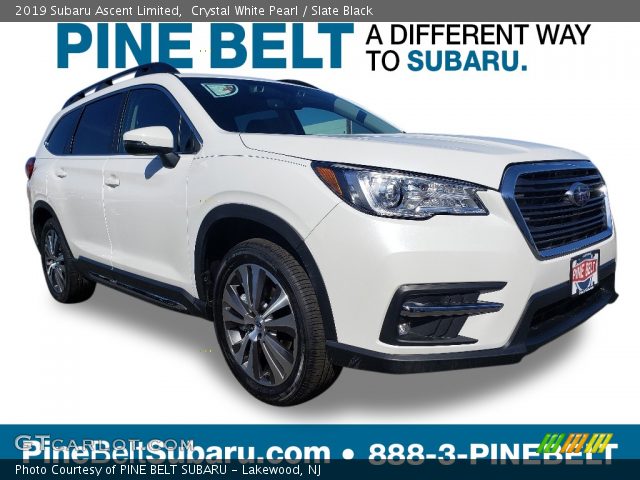 2019 Subaru Ascent Limited in Crystal White Pearl