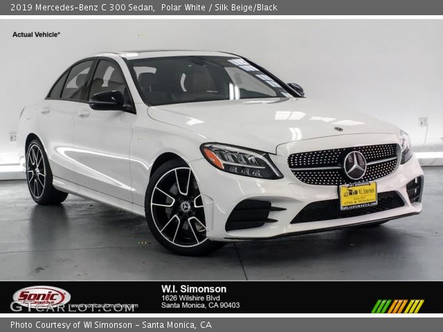 2019 Mercedes-Benz C 300 Sedan in Polar White