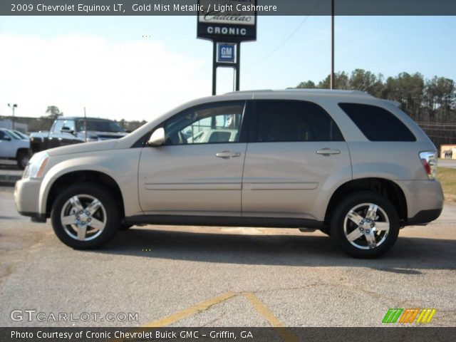 2009 Chevrolet Equinox LT in Gold Mist Metallic