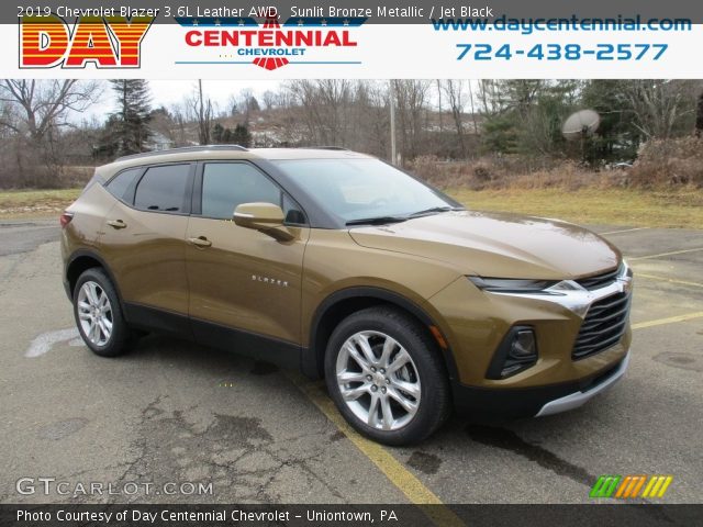 2019 Chevrolet Blazer 3.6L Leather AWD in Sunlit Bronze Metallic