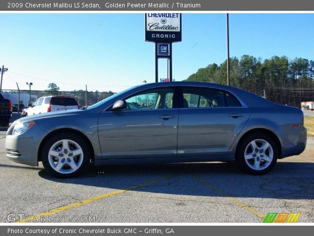 2009 Chevrolet Malibu LS Sedan in Golden Pewter Metallic