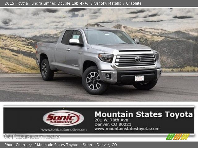 2019 Toyota Tundra Limited Double Cab 4x4 in Silver Sky Metallic