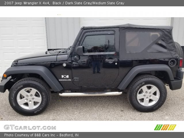 2007 Jeep Wrangler X 4x4 in Black