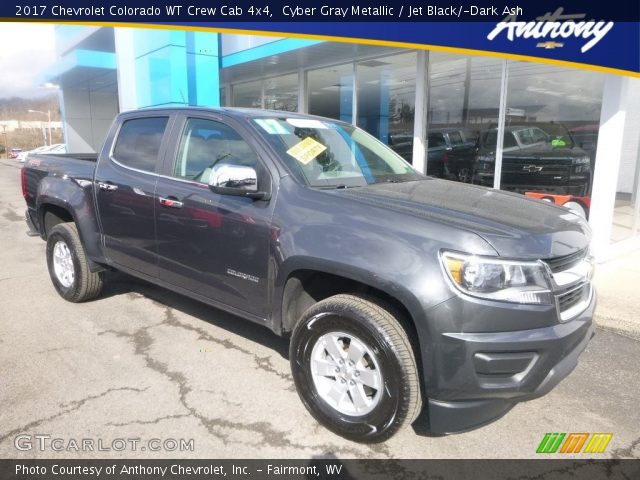 2017 Chevrolet Colorado WT Crew Cab 4x4 in Cyber Gray Metallic