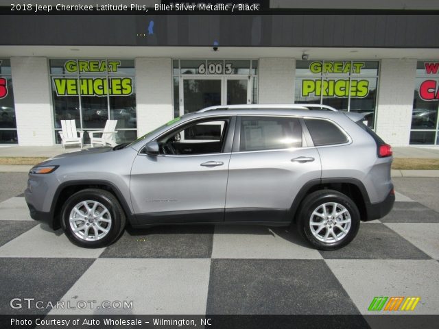 2018 Jeep Cherokee Latitude Plus in Billet Silver Metallic