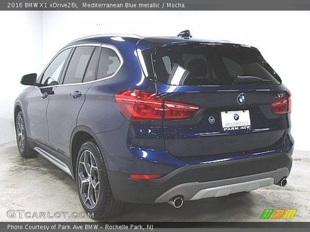 2016 BMW X1 xDrive28i in Mediterranean Blue metallic