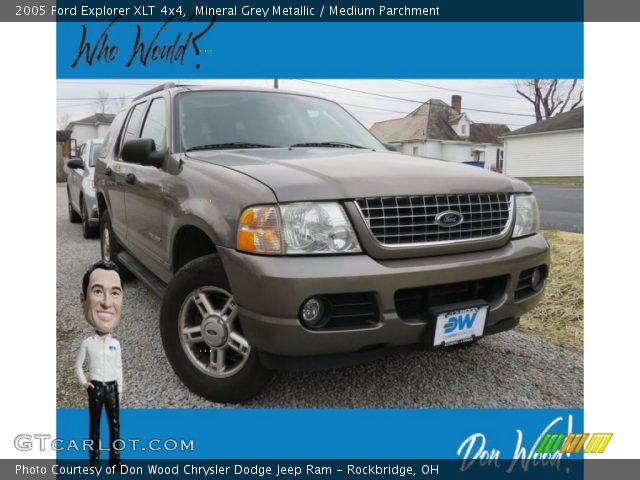 2005 Ford Explorer XLT 4x4 in Mineral Grey Metallic