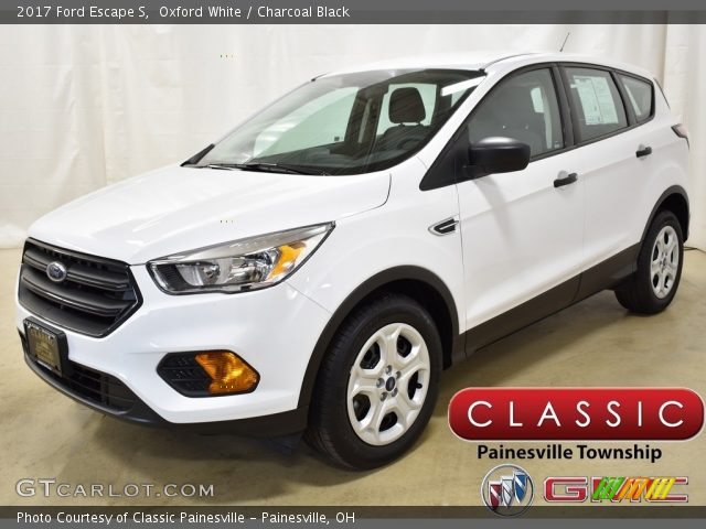 2017 Ford Escape S in Oxford White