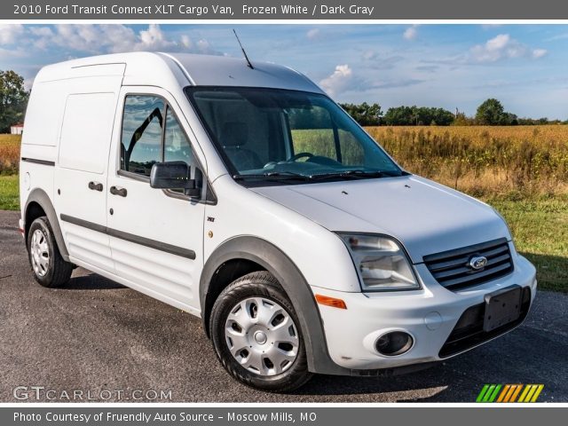 2010 Ford Transit Connect XLT Cargo Van in Frozen White