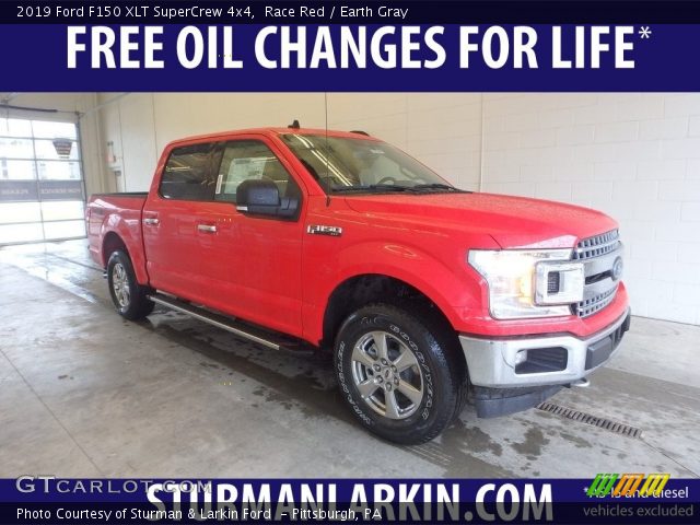 2019 Ford F150 XLT SuperCrew 4x4 in Race Red