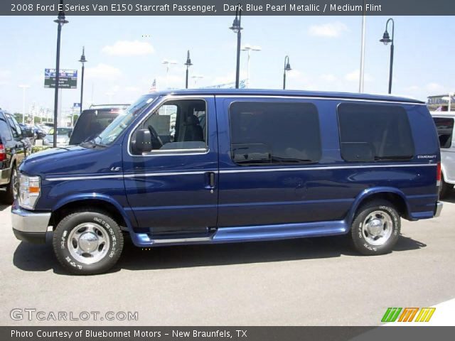 2008 Ford E Series Van E150 Starcraft Passenger in Dark Blue Pearl Metallic