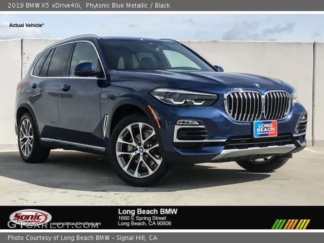 2019 BMW X5 xDrive40i in Phytonic Blue Metallic