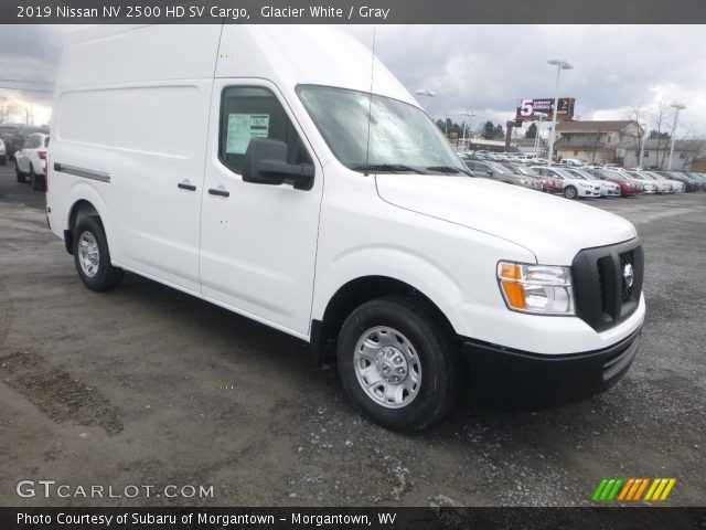 2019 Nissan NV 2500 HD SV Cargo in Glacier White