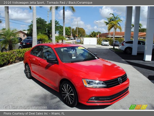 2016 Volkswagen Jetta Sport in Tornado Red