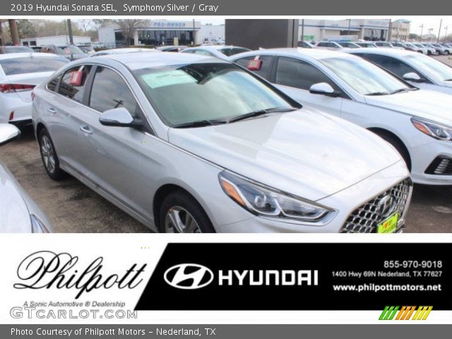 2019 Hyundai Sonata SEL in Symphony Silver