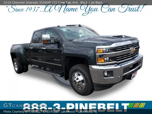 2019 Chevrolet Silverado 3500HD LTZ Crew Cab 4x4 in Black