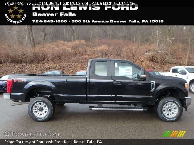 2019 Ford F250 Super Duty XLT SuperCab 4x4 in Agate Black
