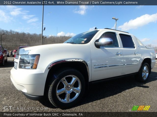 2012 Chevrolet Avalanche LTZ 4x4 in White Diamond Tricoat