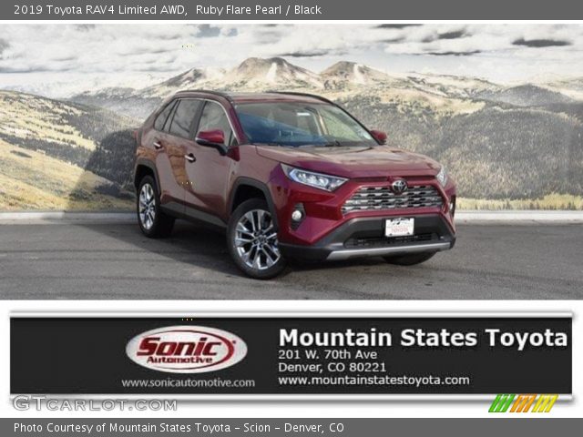 2019 Toyota RAV4 Limited AWD in Ruby Flare Pearl