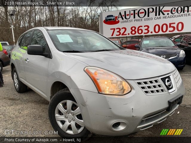 2010 Nissan Rogue SL in Silver Ice