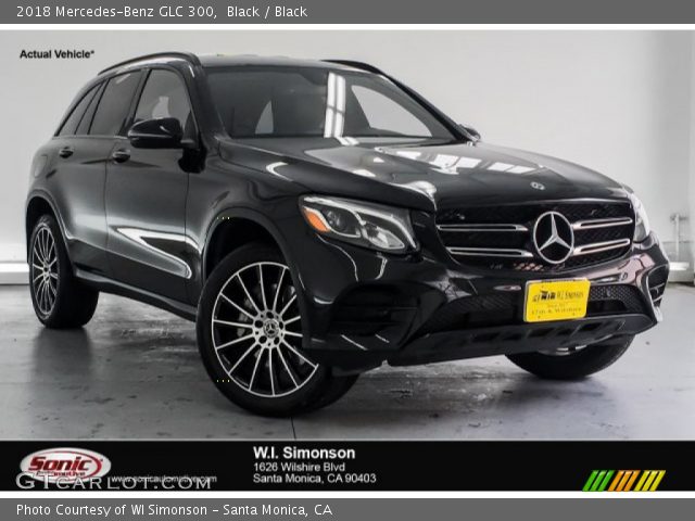 2018 Mercedes-Benz GLC 300 in Black