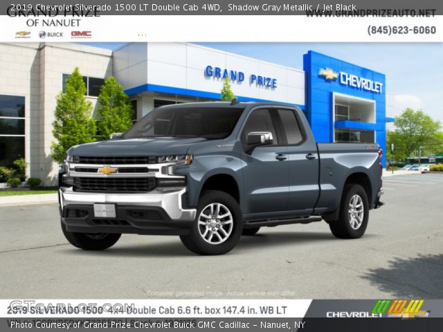 2019 Chevrolet Silverado 1500 LT Double Cab 4WD in Shadow Gray Metallic