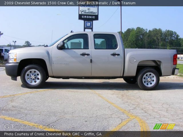 2009 Chevrolet Silverado 1500 Crew Cab in Silver Birch Metallic