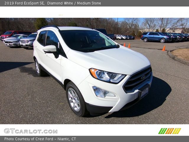 2019 Ford EcoSport SE in Diamond White