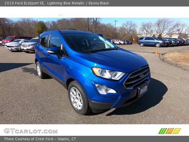 2019 Ford EcoSport SE in Lightning Blue Metallic