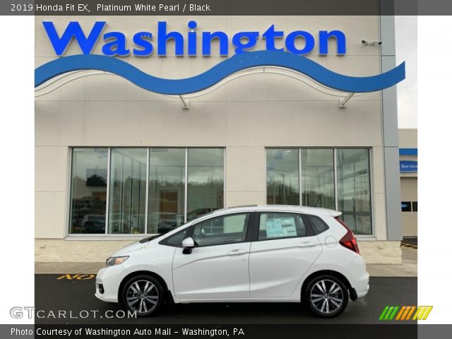 2019 Honda Fit EX in Platinum White Pearl