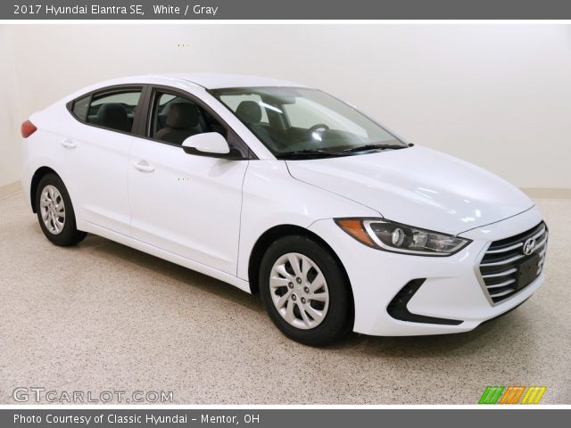 2017 Hyundai Elantra SE in White