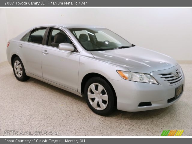 2007 Toyota Camry LE in Titanium Metallic