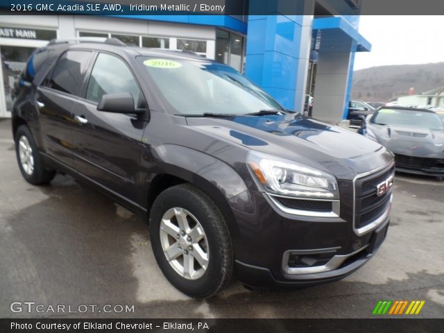 2016 GMC Acadia SLE AWD in Iridium Metallic